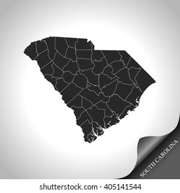 map of South Carolina