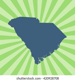 map of South Carolina