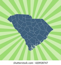 map of South Carolina