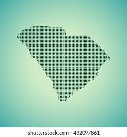 map of South Carolina