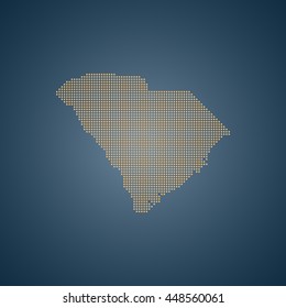 map of South Carolina