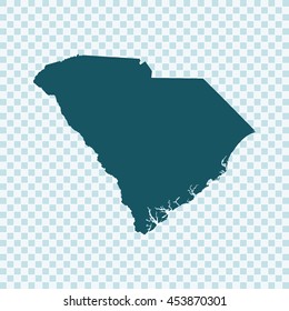 map of South Carolina