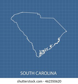 map of South Carolina