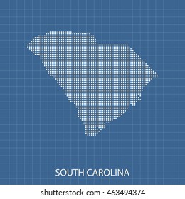 map of South Carolina