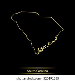 map of South Carolina