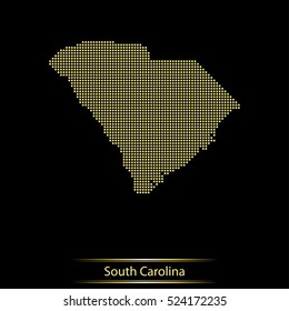 map of South Carolina