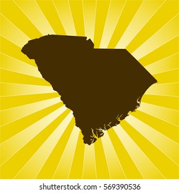 map of South Carolina
