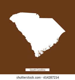 map of South Carolina