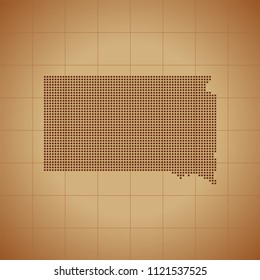 map of South Dakota