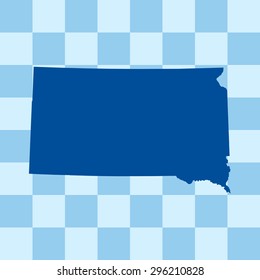 map of South Dakota