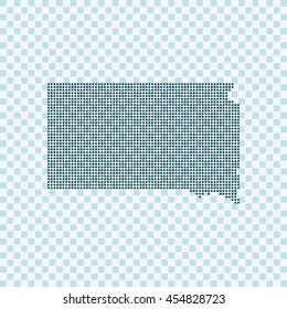 map of South Dakota