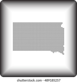 map of South Dakota
