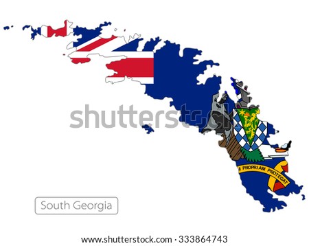 map of South Georgia and the South Sandwich Islands
