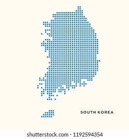 Map of South Korea