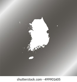 Map of South Korea