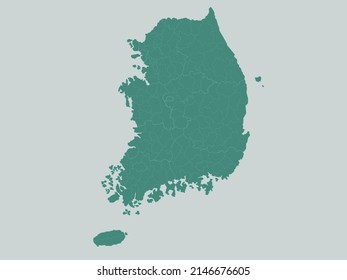 Map of South Korea world map Republic of Korea