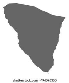 Map - South Sinai (Egypt)