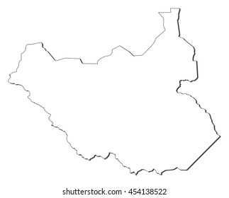 Map - South Sudan