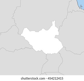 Map - South Sudan