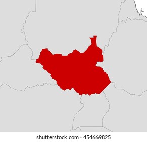 Map - South Sudan