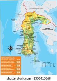 map of south sulawesi