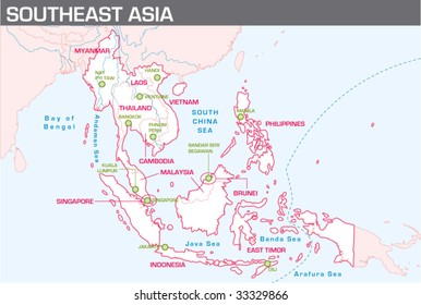1,628 Map asia australia indonesia Images, Stock Photos & Vectors ...