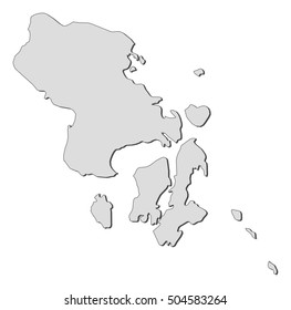 Map - Southeast Sulawesi (Indonesia)