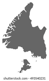 Map - Southland (New Zealand)