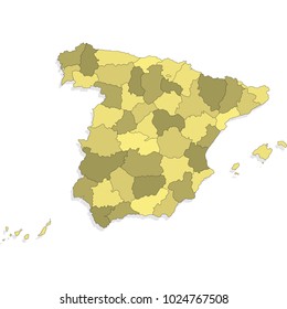 map of spain