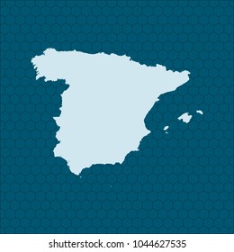 map of Spain