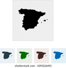 map of Spain
