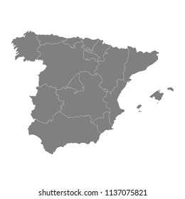 map of Spain