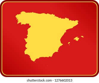 map of Spain