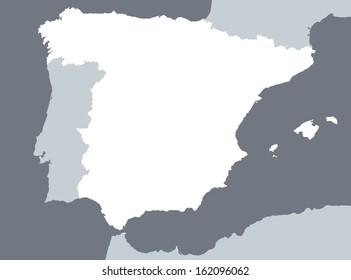 map of Spain