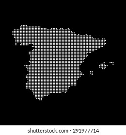 map of Spain