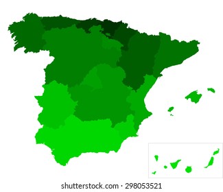 Map of Spain