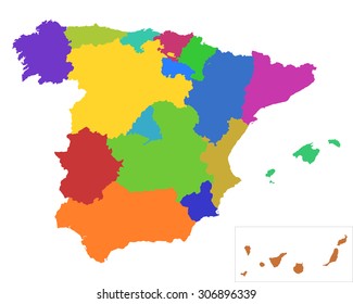 Map of Spain