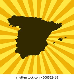map of Spain