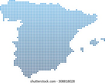 map of Spain