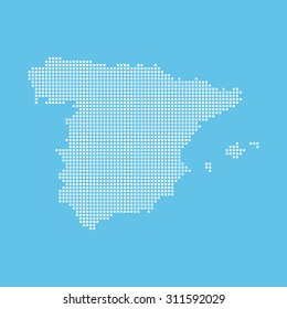 map of Spain