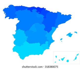 Map of Spain