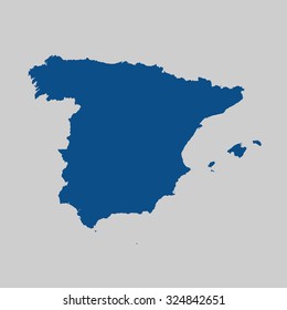 map of Spain