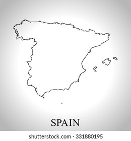 map of Spain