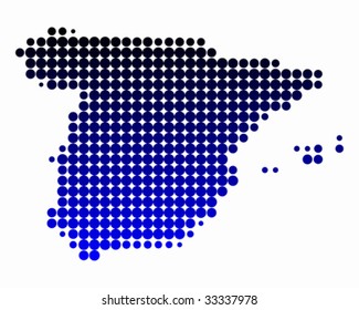 Map of Spain