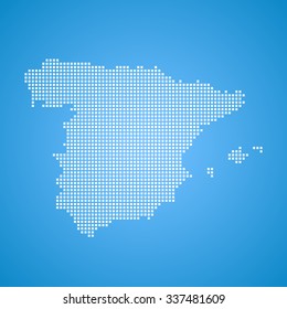 map of Spain