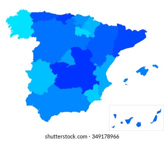 Map of Spain