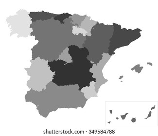 Map of Spain