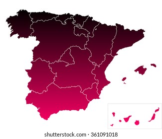 Map of Spain