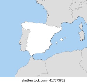 Map - Spain