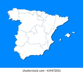 Map - Spain